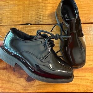 Vans Kids Black Dress Shoes